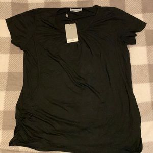 Black Maternity/Nursing Top!